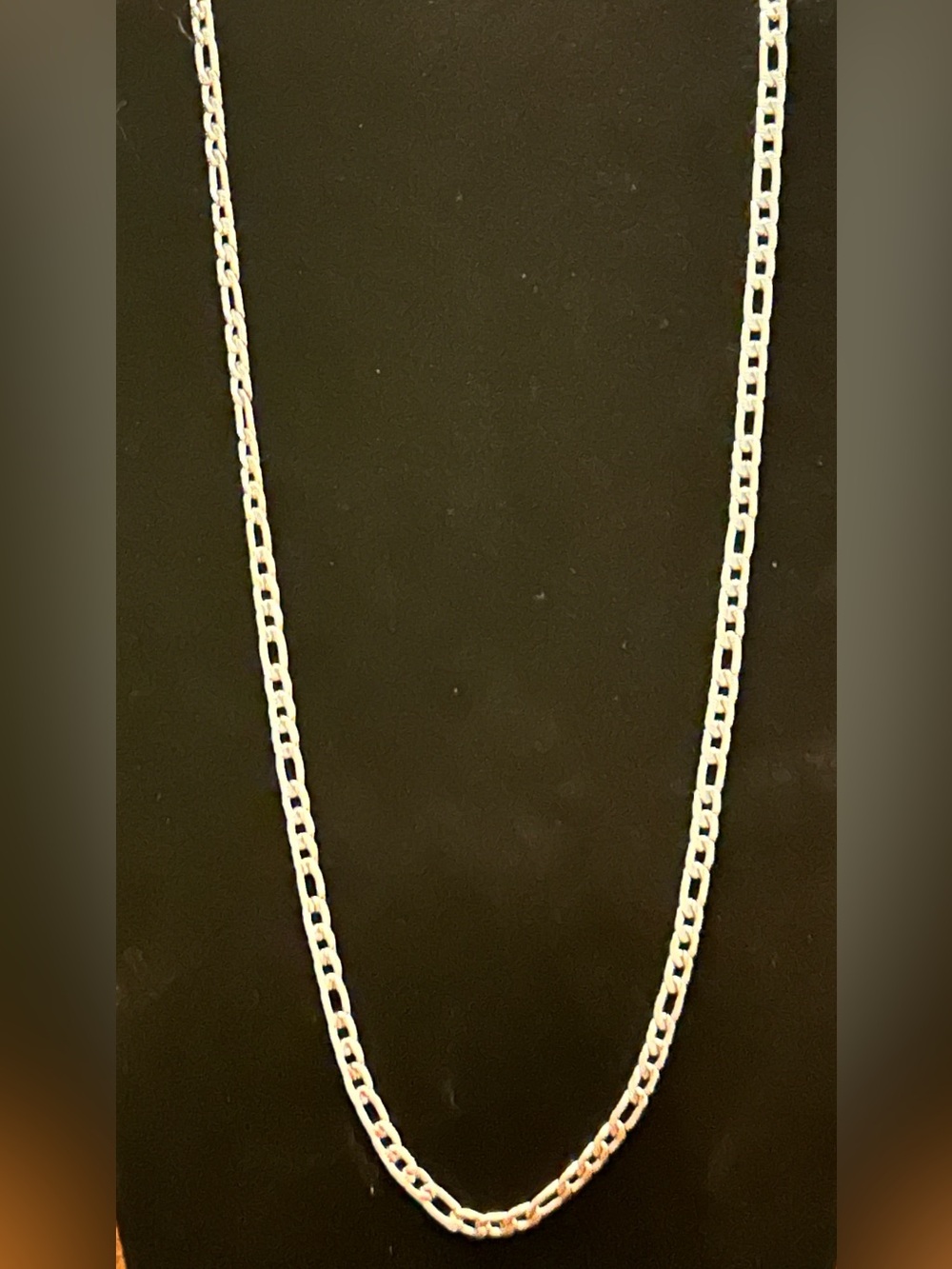 Mint Stainless Steel Silver Tone Unisex 20 Inch Curb Link Necklace NWT